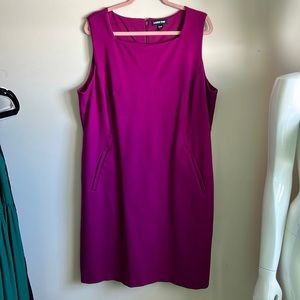 Lands’ End Fuchsia Dress, Size 20